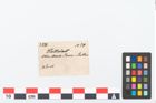 Etikett zu Bronzekonvolut (NHMW-PRAE-003508)